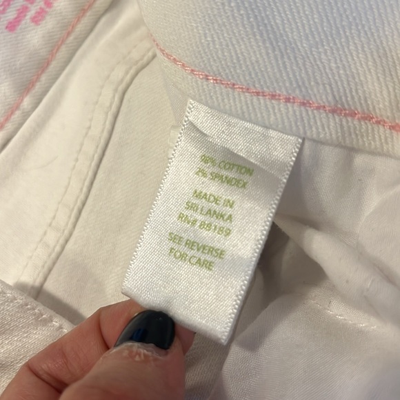Lilly Pulitzer white jeans - Picture 10 of 11